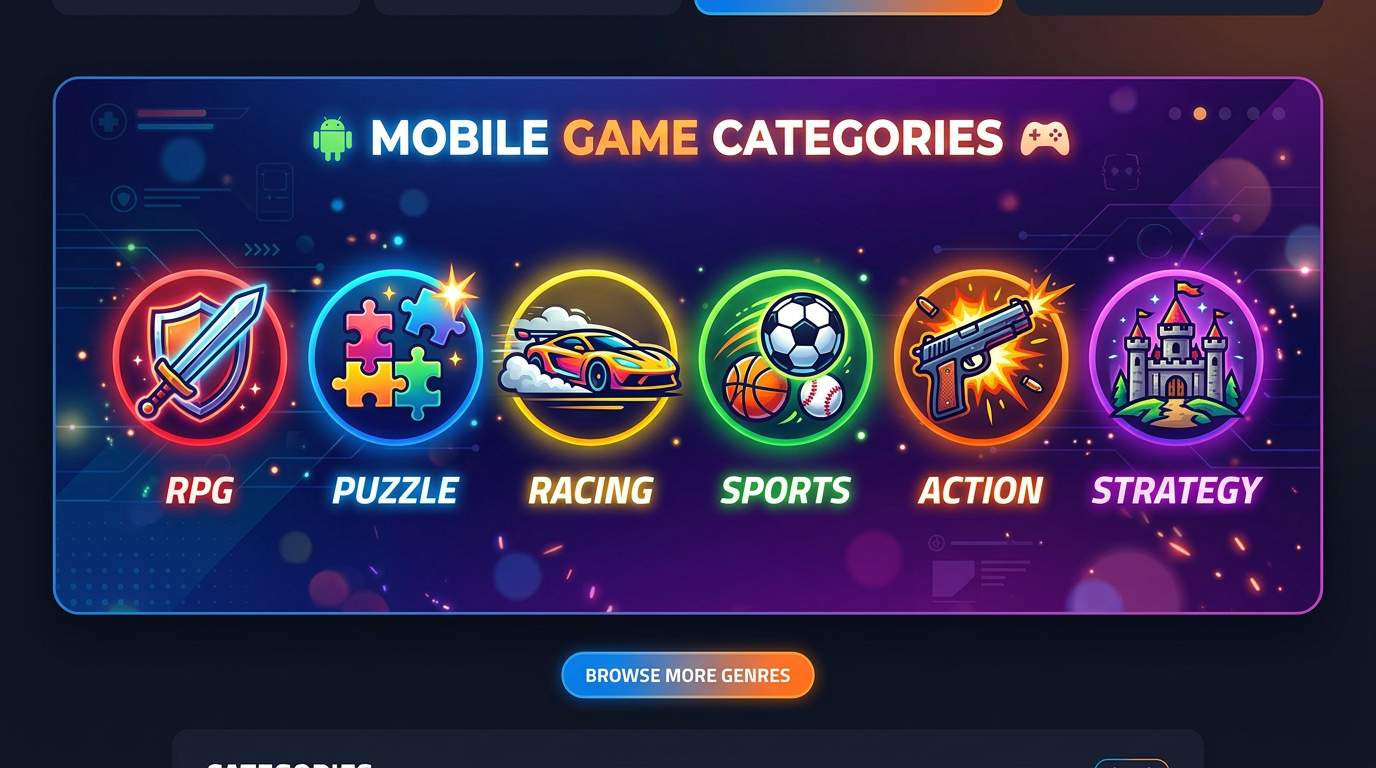 Categorie giochi Android